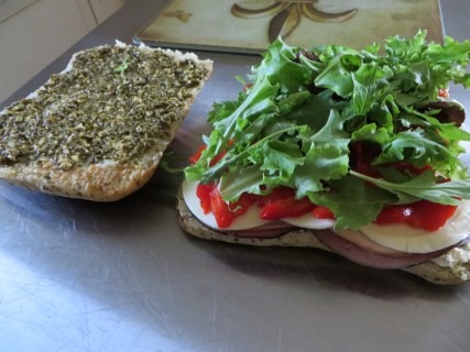 Italian Style Panini Sandwich Recipe (2)