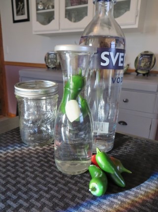 Biker Bily Pepper Infused Vodka Recipe