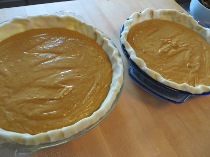 Fall Harvest Pumpkin Spice Cake Pie Recipe (3)