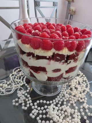 Raspberry Red Velvet Trifle Recipe 074 (Mobile)