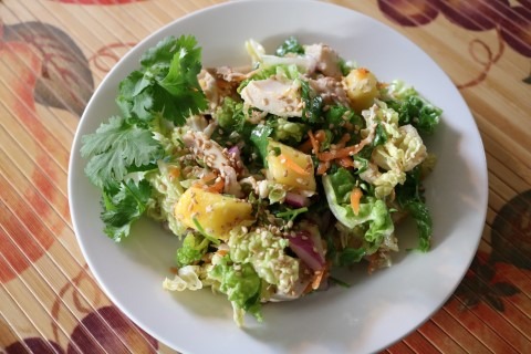 Island Chicken Salad Rcipe 075 (Mobile)