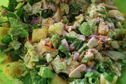 Island Chicken Salad Rcipe 090 (Mobile)