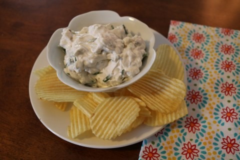 Chive Onion Chip Dip Recipe
